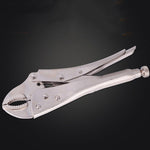 Multifunctional Universal Vigorous Pressure Pliers Manual Clamp C-type Pliers, 10 Inch Light Handle, 10 Inch Plastic Handle