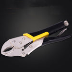 Multifunctional Universal Vigorous Pressure Pliers Manual Clamp C-type Pliers, 10 Inch Light Handle, 10 Inch Plastic Handle