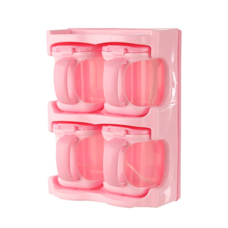 Plastic Seasoning Box Multi-purpose Combination Seasoning Rack Kitchen Supplies, One Grid, Two Grid, Three Grid, Four Grid