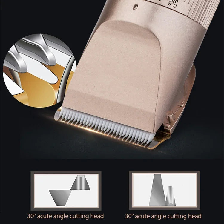 JIANDA X1 Hair Clipper Electric Clipper Rechargeable Adult Children Electric Faders Plug And Play Shaver