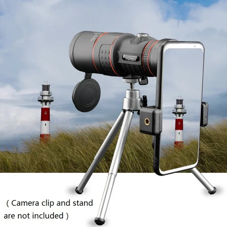 FEIRSH 12x50 High-Definition Low-Light Night Vision Monoculars Concert Mobile Phone Camera Binoculars, T01 12x50