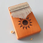 17-tone Kalimba Portable Thumb Piano, Mahogany-Classic Deer, Bamboo-Classic Deer, Mahogany-Sun God, Mahogany-Six-Pointed Star, Mahogany-Blue (Classic Deer), Spruce-Classic Deer, White-Classic Deer, Acacia-Classic Deer, Nan Bamboo-Sun God