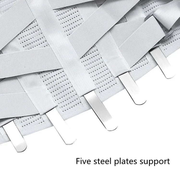 Steel Plate Support Warm And Breathable Medical Waist Belt Waist Orthosis, S, M, L, XL, XXL