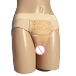 CD Pseudo-girl Underwear Male Disguise Women Hidden Lower Body Pants Cross-dress Underwear, S, M, L, XL, XXL