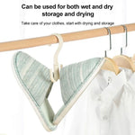 Rotatable Tie Belt Wardrobe Storage Hook, Tie Belt Hook