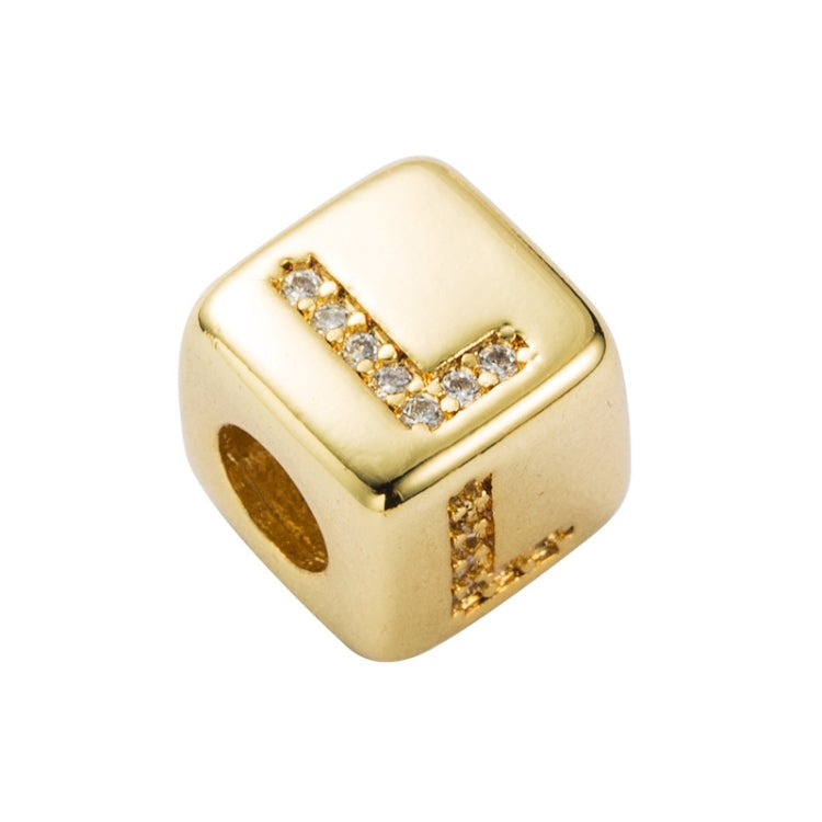 English Letter Beads Bracelet Brass Micro-inlaid Couple Red String Pull DIY Bracelet Jewelry, A, B, C, D, E, F, G, H, I, J, K, L, M, N, O, P, Q, R, S, T, U, V, W, X, Y, Z