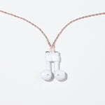 AIRPODS Wireless Headset Anti-lost Chain Strong Magnetic Sleeve Titanium Steel Stainless Steel Color Retention Anti-lost Necklace, Golden, Rose Gold, Black Gold, Steel Color