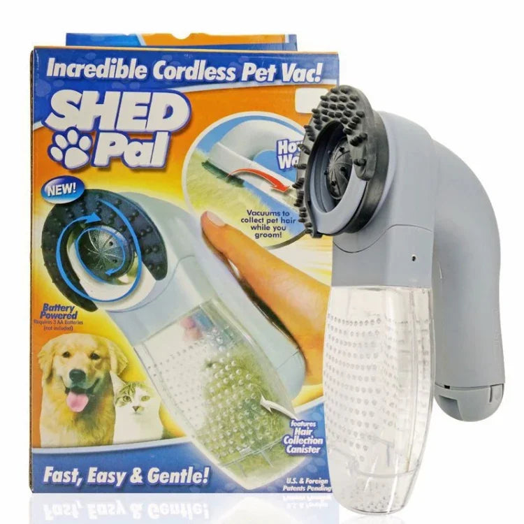 Pet Hair Suction Device Electric Massage Cleaning Vacuum Cleaner Pet Hair Sticking Device, Massage Cleaning Vacuum Cleaner