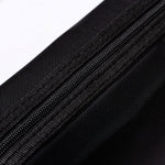 Black Transparent Mesh Cosmetic Bag Three-piece Large Capacity Travel Cosmetic Storage Bag, Three-piece Storage Bag