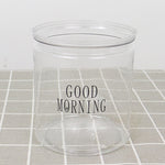 Automatic Water Absorption Hydroponic Pot Succulent Plant Flower Pot, Transparent With Words