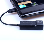 USB to RJ45 10/100 Mbps USB Ethernet Adapter Network card, USB 2.0 100Mbps