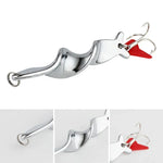 Rotating Metal Spinner Fishing Lure Hard Baits Fish Hook Tackle, 10g, 14g, 21g, 28g