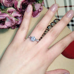 Female Classic Crystal Six-Claw Diamond Ring Wedding Ring, 5, 10, 7, 8, 9, 6
