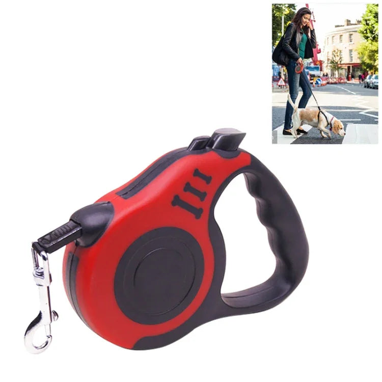 Retractable Dog Leash Automatic Flexible Dog Puppy Cat Traction Rope Belt Dog Leash for Small Medium Dogs Pet Products, 3m, 5m