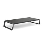 Monitor Stand Riser with Metal Feet for iMac MacBook LCD Display Printer, Lapdesk Tabletop Organizer Sturdy Platform Save Space