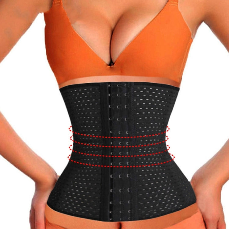 3 PCS 13-Buckle Belly Belt Hollowing Out Strong Waist Shaping Shaping Stomach Girdle Ladies Postpartum Corset Belt, M, XL, XXXXL