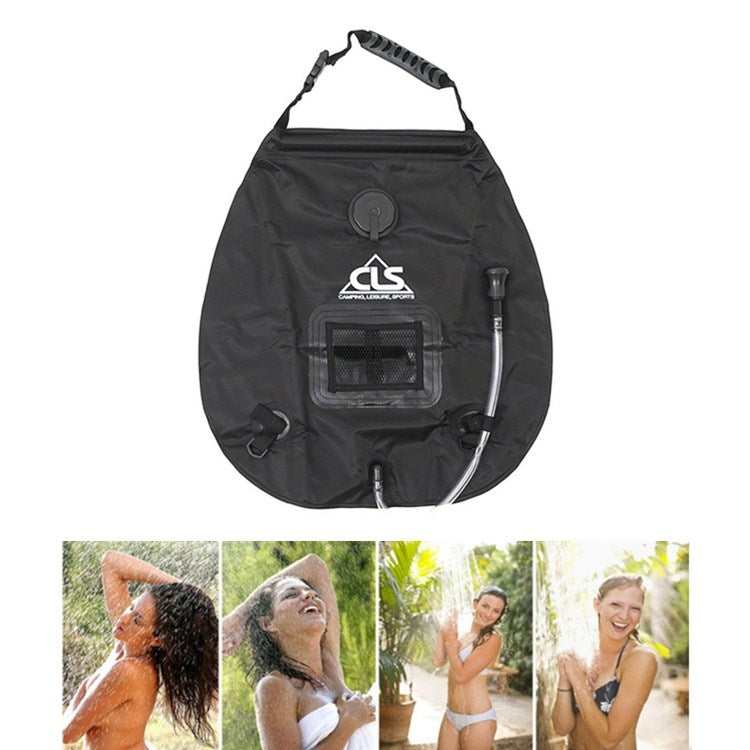 Outdoor Bathing Bag Self-driving Camping Solar Hot Water Bottle 20L Water Storage Bag