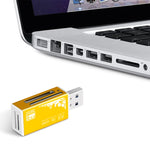 Multi in 1 Memory SD Card Reader for Memory Stick Pro Duo Micro SD,TF,M2,MMC,SDHC MS Card