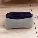 Travel Portable Inflatable Foot Rest Pilllow Mat Pad, 16x9cm, 38x29cm