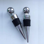 2 PCS Reusable Vacuum Sealed Red Wine Bottle Stopper, Round Shape
