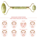 Double Jade Facial MassageRoller Stick