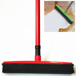 Pet Carpet Hair Removal Broom Scraping Dust-free Hand-washing Mop Rubber Floor Brush, Blue, Green, Red, Yellow, Grass Green