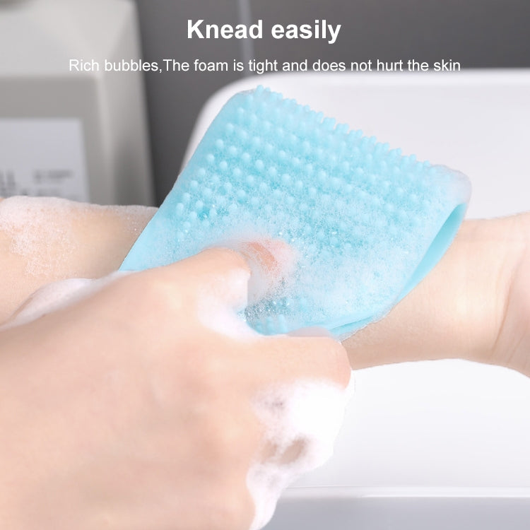 Silicone Massage Pull Strap Bath Brush Powerful Exfoliating Rubbing Bath Artifact, TBD052096201E, TBD052096201A, TBD052096201B, TBD052096201C, TBD052096201D