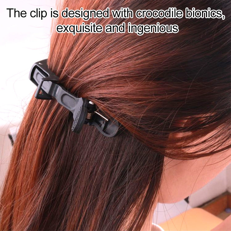 20 PCS Professional Alligator Shape Hair Clip Women Plastic Bobby Pin Hairpins Bow Headband Girls Styling Tools