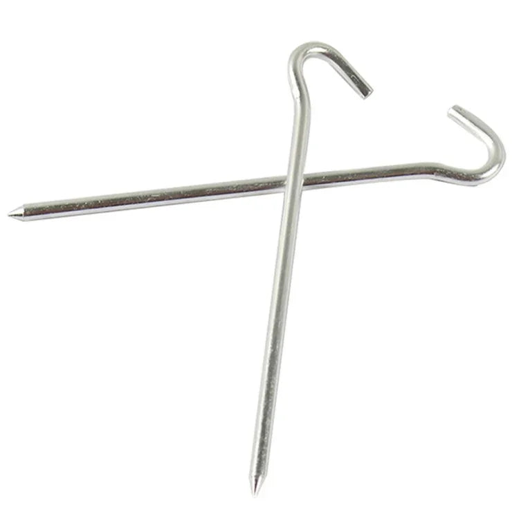 10pcsTent pegs Aluminum Alloy Tent nail Tent Stake Nails Ground Pin Camping Hiking Outdoor Tool inflatable tent Accessories