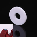 10 PCS No Word Version Silicone Guitar Strap Buckle Tail Stud