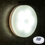 Intelligent Human Body Induction LED Night Light Control Bedroom Bedside Table Lamp, Battery Model, Rechargeable