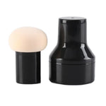 8 PCS Mushroom Head Puff Round Head Small Mushroom With Handle Puff Makeup Sponge Puff, Light Blue, Pink, Skin Color, Black, Wine Red, Coffee, Rose Red, Matcha