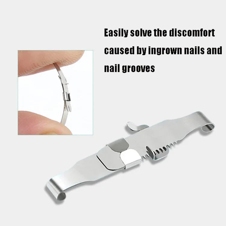 Orthopedic Buckle Toe Nail Groove Ingrown Nail Corrector, No. 36 Positive Nail Buckle, No. 38 Positive Nail Buckle, No. 40 Positive Nail Buckle, No. 42 Positive Nail Buckle, No. 44 Positive Nail Buckle, No. 36 Set, No. 38 Set, No. 40 Set, No. 42 Set   ...
