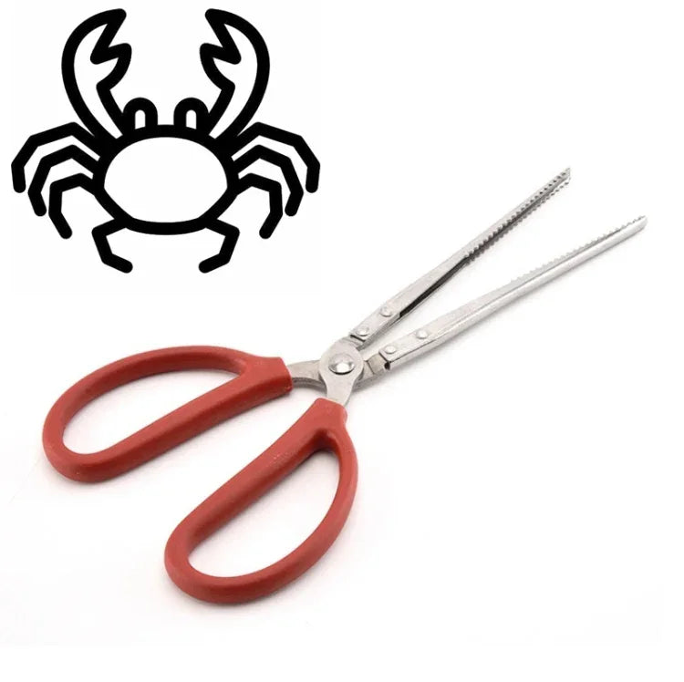 Crab Tongs Loach Tongs Sea Tool, 30cm Straight Clip, 38cm Straight Clip, 38cm Curved Clip, 53cm Ctraight Clip, 53cm Curved Clip