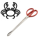 Crab Tongs Loach Tongs Sea Tool, 30cm Straight Clip, 38cm Straight Clip, 38cm Curved Clip, 53cm Ctraight Clip, 53cm Curved Clip