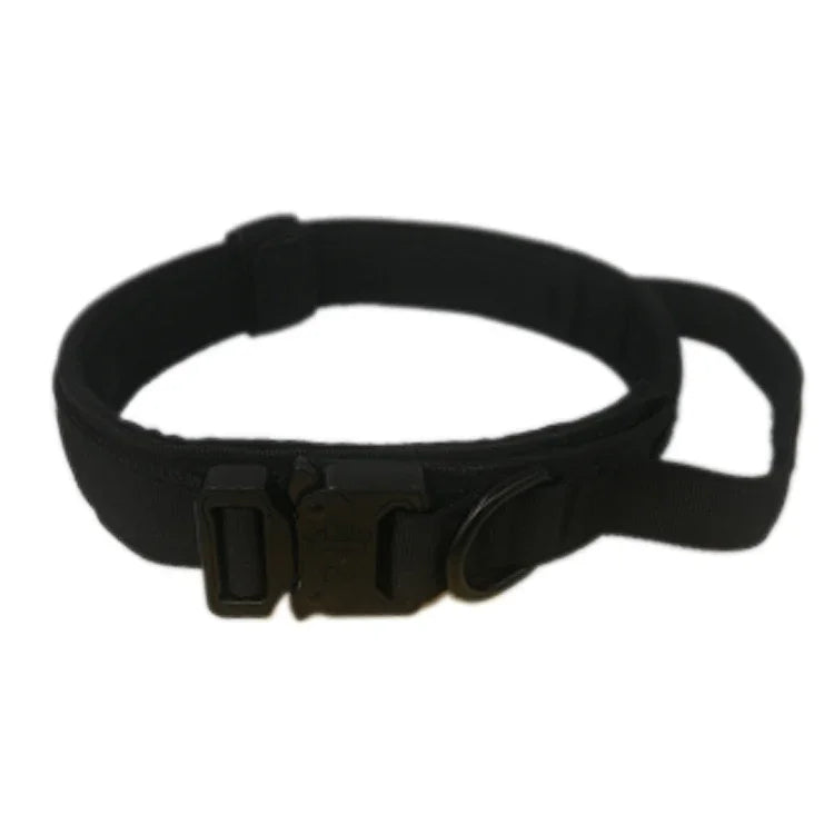Nylon Thickened Large And Medium-Sized Dog Traction Collar Pet Collar, M, L, XL
