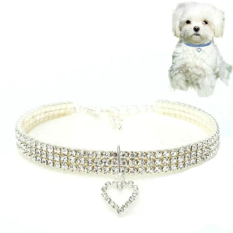 Pet Supplies Elastic Love Cats And Dogs Accessories Pet Collars, S, M, L