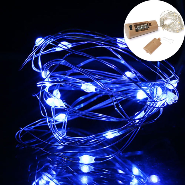 10 PCS LED Wine Bottle Cork Copper Wire String Light IP44 Waterproof Holiday Decoration Lamp, 2m 20LEDs