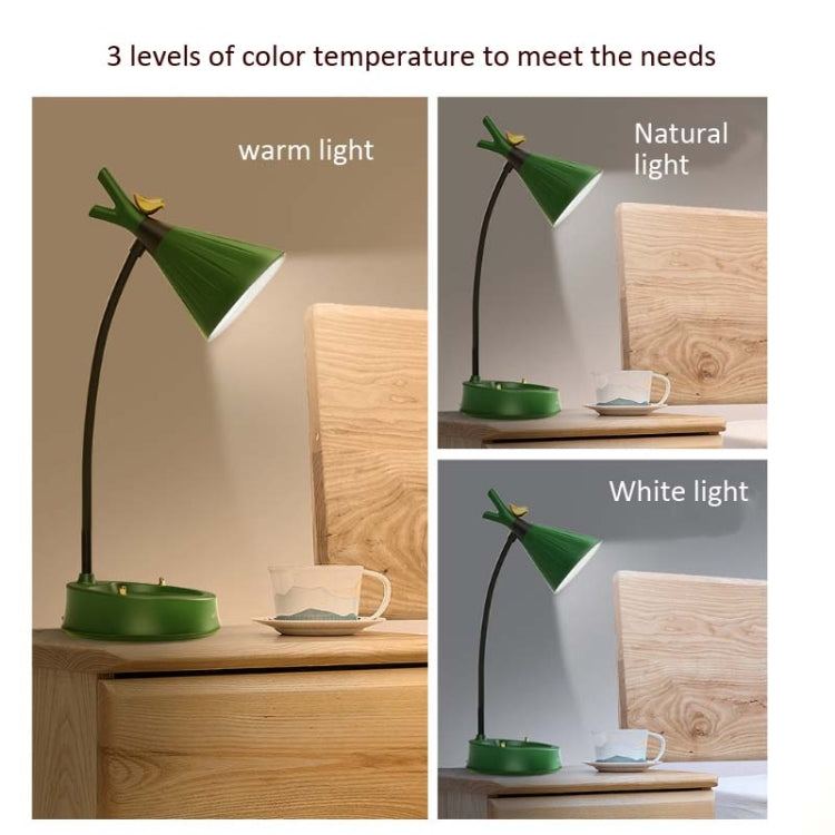 GIVELONG Forest Bird LED Touch Usb Table Lamp With Mobile Phone Holder Bedroom Bedside Night Light, GL361-1 Red, GL361-2 Yellow, GL361-3 Blue, GL361-4 Green, GL362-1 Pink, GL362-2 Yellow, GL362-3 Blue, GL362-4 Green, GL363-1 Red, GL363-2 Yellow        ...