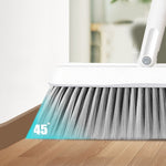 Household Folding Standing Rotatable Broom And Dustpan Set Combination, Folding Standing Dustpan