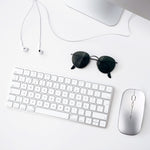 Inphic PM1 Office Mute Wireless Laptop Mouse, Battery Display