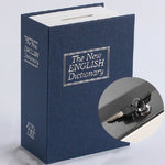 Simulation English Dictionary Book Safe Piggy Bank Creative Bookshelf Decoration, Trumpet Key Version, Red, Blue, Black, Coffee