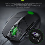 Inphic PW1 Game Mute Macro Definition Illuminated Wired Mouse, Cable Length: 1.5m, Mute Black Business Version, Mute Black Game Version, Mute Titanium Gray Game Version