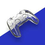 KJH PS5-002 Game Controller Crystal Shell Wireless Controller Protective Shell Cover PC Transparent Protective Hard Shell For PS5