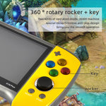 X19 Plus 5.1 inch Screen Handheld Game Console 8G Memory Support TF Card Expansion & AV Output, X19 Plus / Red+Blue, X19 Plus / Red+Yellow, X19 Plus / Red