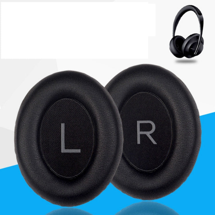 For BOSE NC700 Headset Earmuffs Headset Sponge Sleeve, Grey, Black