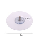 5 in 1 Solid Wood Coat Hook Wall Nail-Free Strong Sticky Hook, Nail-Free Strong Sticky Hook
