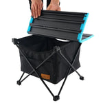 CLS Outdoor Folding Picnic Table Storage Hanging Bag Portable Invisible Pocket Storage Hanging Pocket,Style:, Small Pocket, Large Pocket, Table Small + Small Pocket, Table Medium + Large Pocket