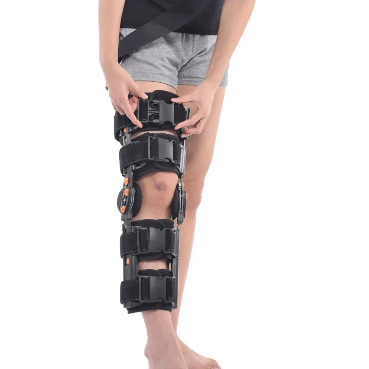 12-Hole Length Adjustable Adult Knee Bracket Leg Fixed Bracket ,Style:, Hook And Loop Fastener No strap, Hook And Loop Fastener Including Strap, Buckle For Easy Wear No strap, Buckle For Easy Wear Including Strap
