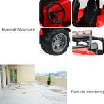 Electric Children Four-Way Remote Control Car Toy Model Toy, 1:18, Red SUV 6061